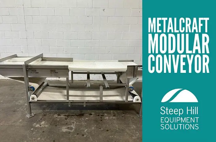 Used 2002 CUSTOM METALCRAFT 1115320 Belt Conveyors | Steep Hill Equipment Solutions #772537