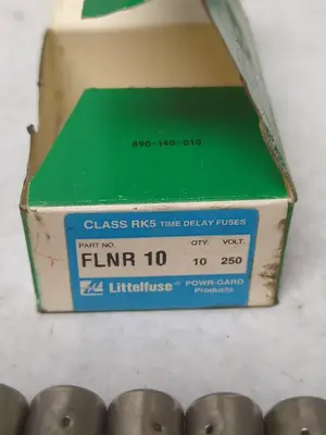 New | in-Stock LITTELFUSE FLNR 10 Miscellaneous Equipment (Electrical & Power) Ohio US | Surplus Asset Holdings #1238388