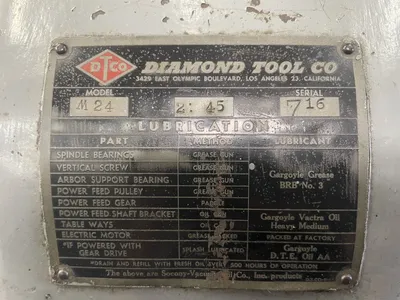 DIAMOND M24 MILLING MACHINES, HORIZONTAL | Wheeler Machinery Sales (4)