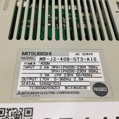 USED MITSUBISHI MR-J2-40B-S73-A10
