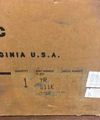 NEW GENERAL ELECTRIC IC600YR511K