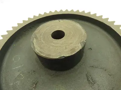 Link Belt DP17993 Double Row Sprocket 51 Tooth 1" Bore 12-1/4"OD