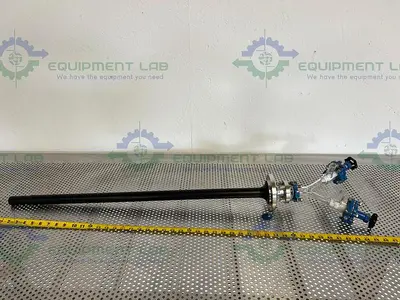 USED BUCHI GLASS USTER KATALOG 8801 Y SHAPED GLASS W/ 2 VALVES