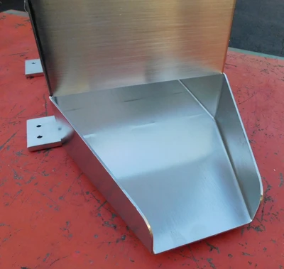 USED SANITARY BULK HOPPER .9 CU FT