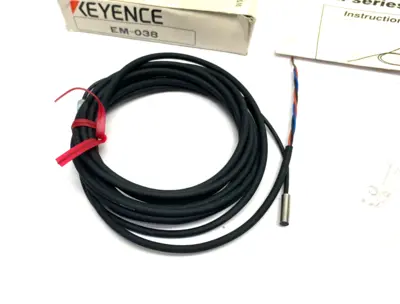 USED KEYENCE PROXIMITY SENSOR MAIN UNIT, SHIELDED TYPE, F3.8, NPN