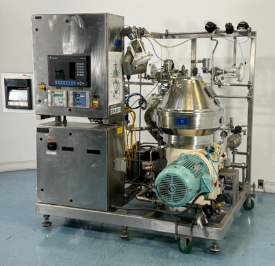 Westfalia CSC 20-06-476 hydro-hermetic clarifier skid.