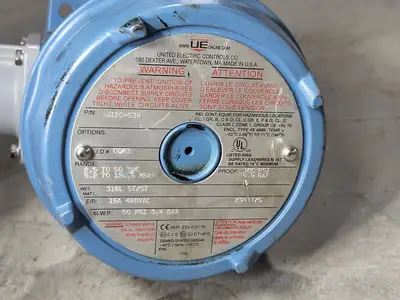 Used UNITED ELECTRIC CONTROLS J120-534 Switchgears British Columbia CA | Lenmark #835640