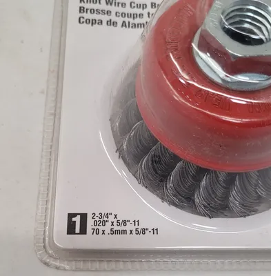CARBORUNDUM Wire Cup Brush Tooling & Accessories, Wire Brushes | Machinery Central (3)