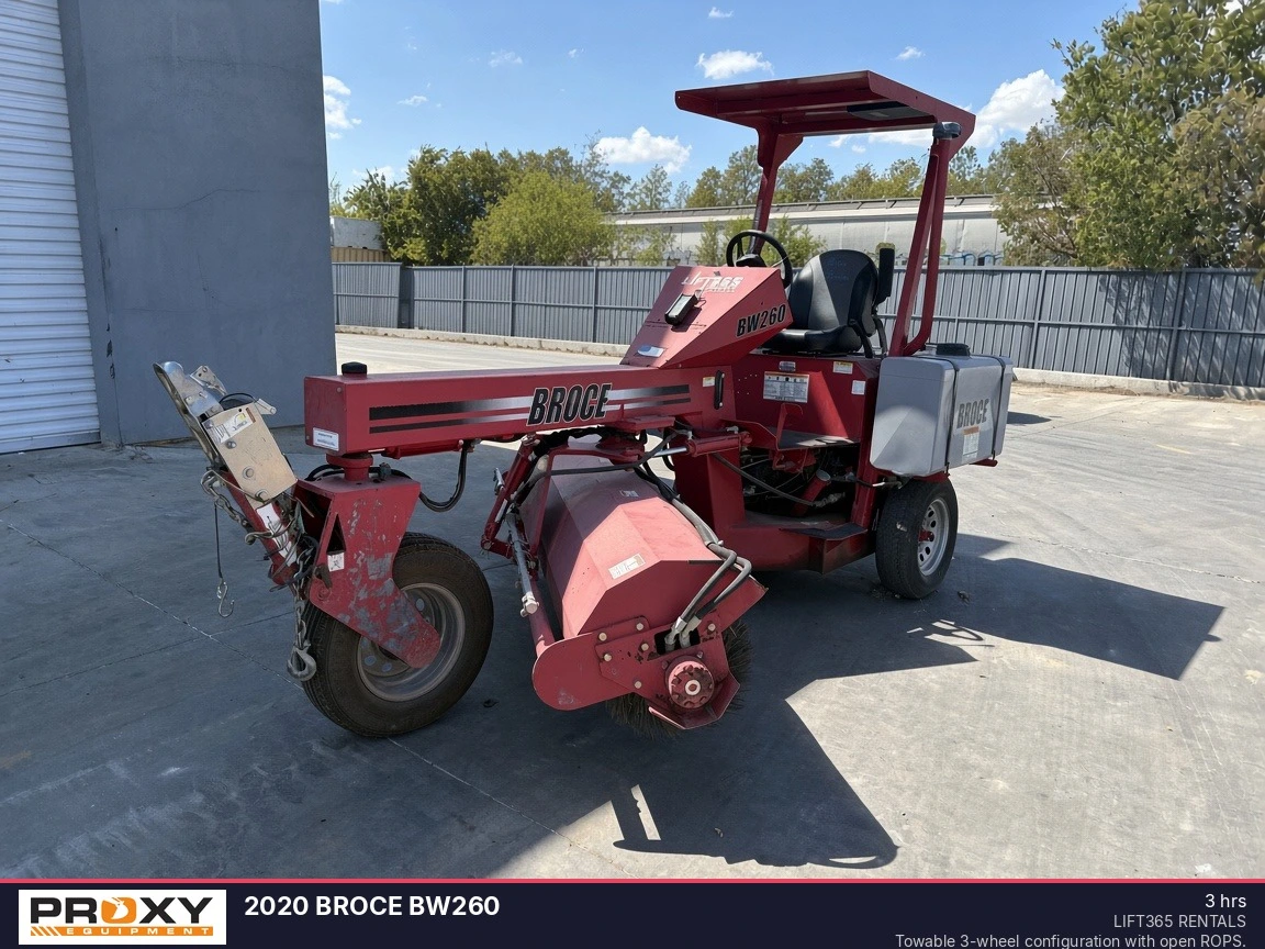 Used 2020 BROCE BW260 Sweepers Texas US | Proxy Equipment #1445318
