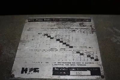 HTC Hydra Tool Co. 150 Ton Press Brakes | Levy Recovery Group (8)