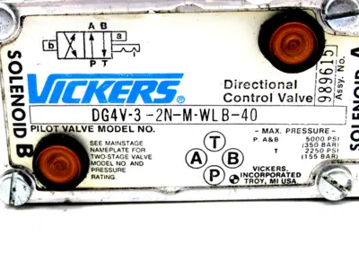 NEW VICKERS DG4V-3-2N-M-WLB-40 CONTROL VALVE DG4V32NMWLB40