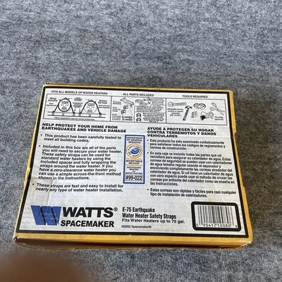 New | in-Stock Watts E-75 Water Heaters California US | Davliegogo LLC #1705916