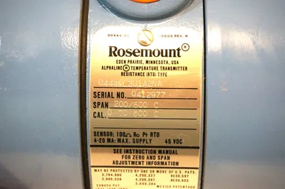 NEW ROSEMOUNT 0444RL3U1A2NA TEMPERATURE TRANSMITTER