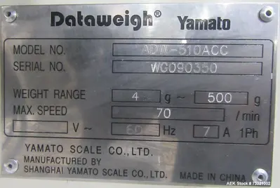 USED YAMATO ADW-510-AC