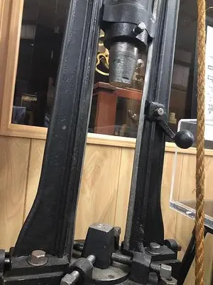 5350-385 Antique Rare Foot Drop Hammer Press Circa 1890 MFG. by Blundell & Co.