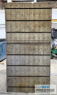 96" x 48.25" x  51.75" T-Slotted Angle Plate, (3) Available