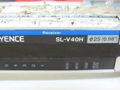 Keyence SL-V40H Light Curtain Transmitter Receiver Set 780mm 24VDC