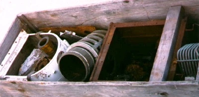 Baker-Perkins S-8 pusher parts machine, 316SS.