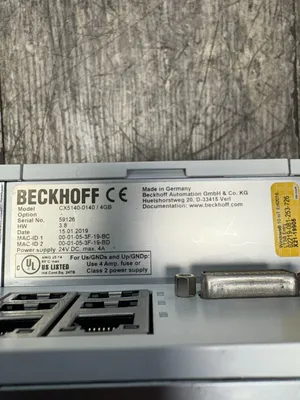 BECKHOFF CX5140-0140 Electrical/PLC/Automation | ESS Industrial Equipment Sales (10)