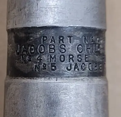 Used JACOBS 20N BALL BEARING CHUCK Misc Industrial Equipment Kentucky US | Aucto #688130