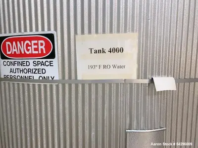Feldmeier 4,700 Gallon Vertical Stainless Steel Tank – Industrial Storage Vessel