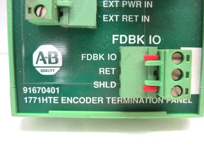 NEW ALLEN BRADLEY 1771-HTE TERMINAL PANEL 1771HTE