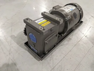 101769.00,F718B-40KB5-J | Leeson 101769.00 Electric Motor w/ Boston Gear F718B-40KB5-J Speed Reducer - Used