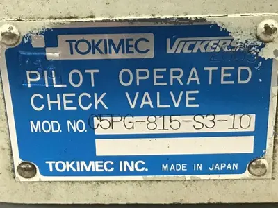 USED TOKIMEC C5PG-815-S3-10