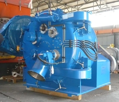Krauss-Maffei HZ 125 peeler centrifuge, 316 SS.