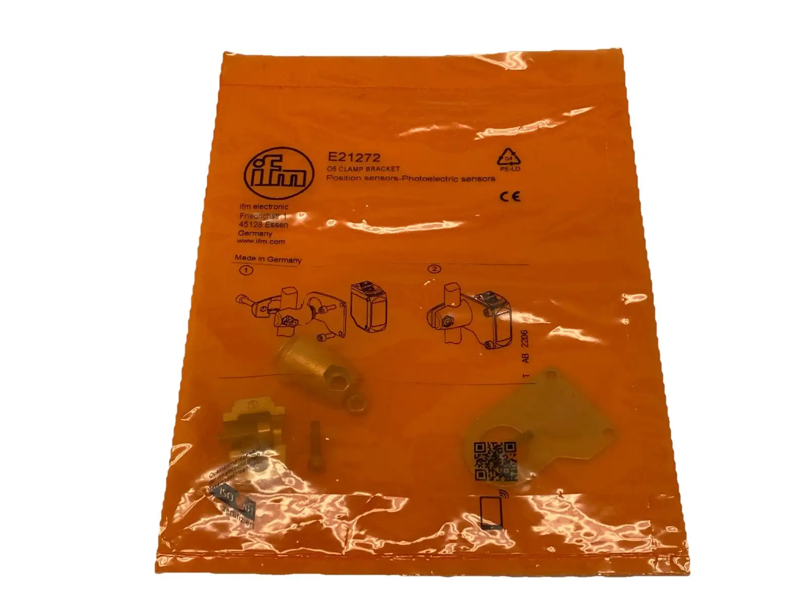 NEW IFM O6 CLAMP BRACKET FOR PHOTOELECTRIC SENSORS