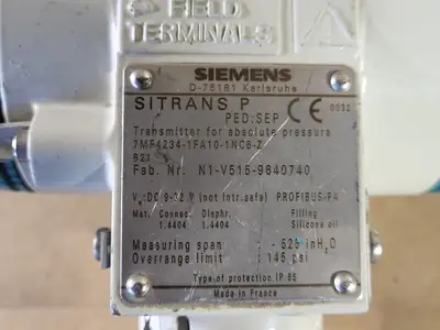 Used SIEMENS 7MF4234-1FA10-1NC6-Z Misc Electrical & Power Parts British Columbia CA | Lenmark #254346