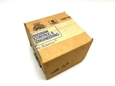 New | in-Stock SAGINAW CONTROL & ENGINEERING PUSHBUTTON ENCLOSURE 4" X 4" Electrical Boxes | Maverick Industrial Sales #1119738