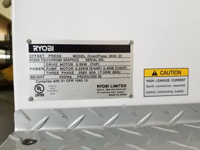 2004 KODAK DIRECTPRESS 5634 DI 4-Color | M3 Graphic Machinery (18)