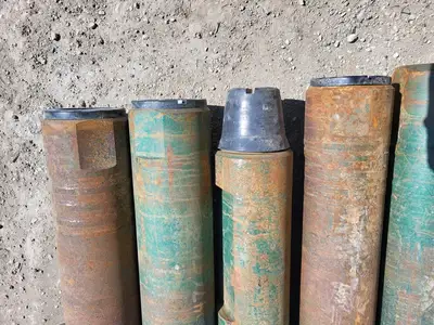 Steel Drill Pipe D75K 35.5 feet long 7 5/8'' OD 1'' wall