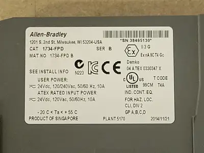 USED 2014 ALLEN-BRADLEY 1734-FPD B