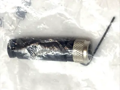 NEW TURCK M8 FEMALE CONNECTOR 3-PIN STRAIGHT FIELD WIREABLE 4A 60V