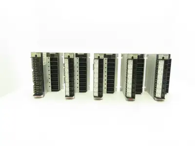 Reliance Electric 45C1A AutoMate Programmable Control I/O 8 Slot Base Lot Of 5