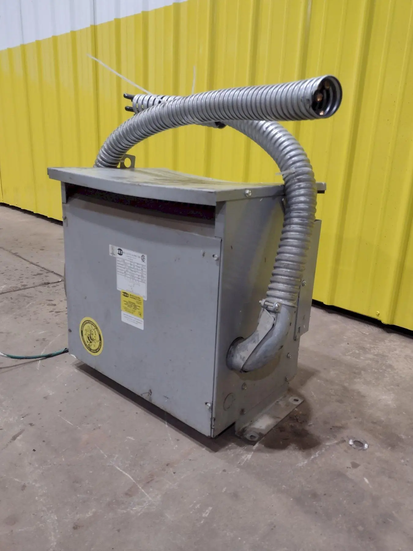 75 KVA 280Y <--> 240Y BRUCE ELECTRIC 3 PHASE TRANSFORMER: STOCK #20199