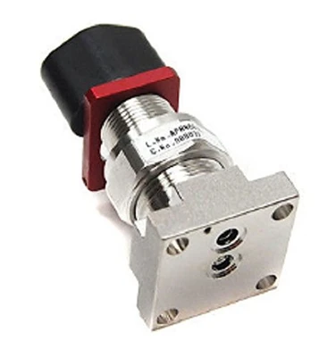 Fujikin Inc FUSDBL-21L-6.35-APY Surface Mount 2-Port 1-1/8" Diaphragm Valve [New]
