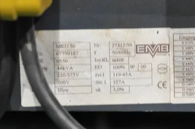 USED TRANSFO 44 KVA