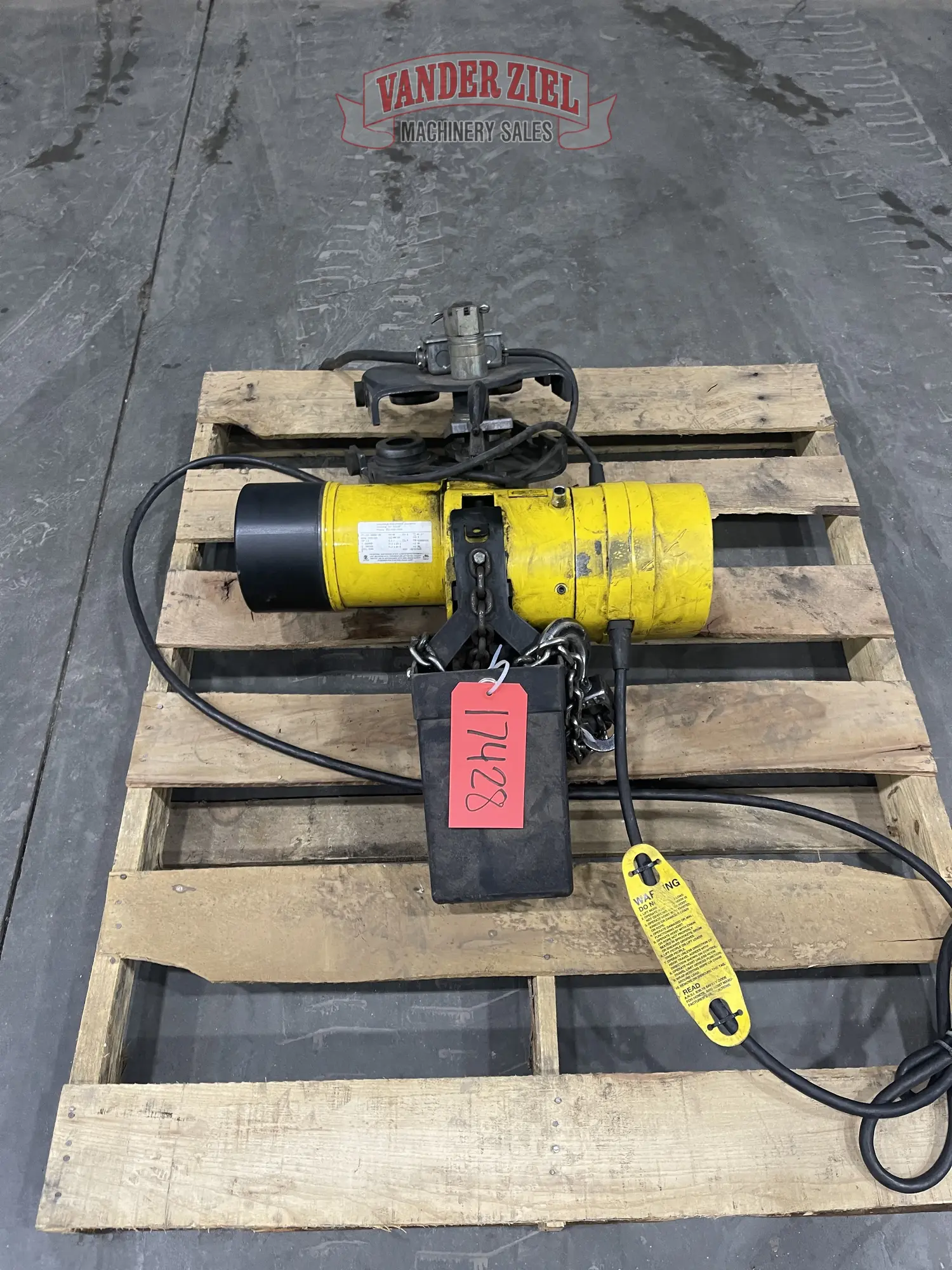 Used BUDGIT 1 TON JIB CRANE AND BUDGIT 1 TON HOIST Cranes (Misc) Michigan US | Vander Ziel Machinery Sales #1324350