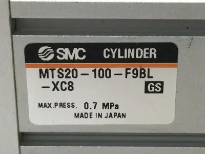 USED SMC MTS20-100-F9BL-XC8