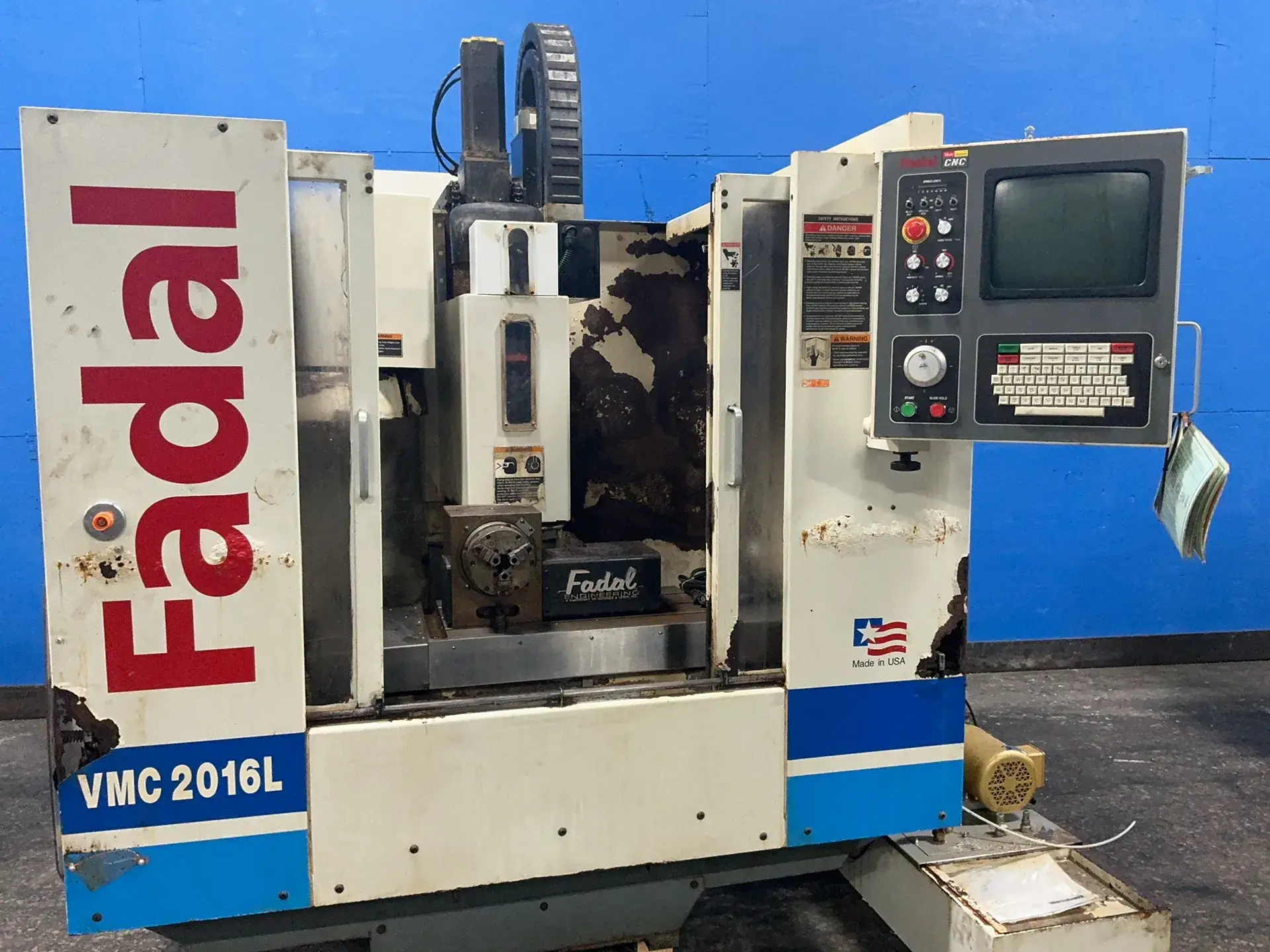 Used 2001 FADAL 90411 / VMC 2016L Vertical Machining Centers Ohio US | HGR 24 #1249371