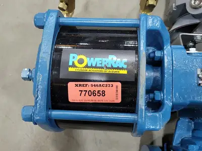 PowerRac Cylinder Actuator w/ Mech. Switch & 2-1/2" Bonnet Gate Valve