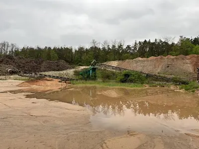 USED 1983 KLEEMANN SAND SCREENING PLANT