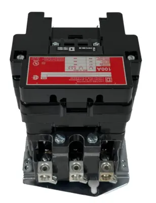 NEW SQUARE D 8903SQO2 LIGHTING CONTACTOR SER. 31074-400-38 110-120V 50-60HZ 100A