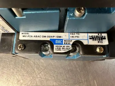 Mac MV-P2A-ABAC-DM-DDAP-1DM SOLENOID VALVE 150 PSI (1.1.1)