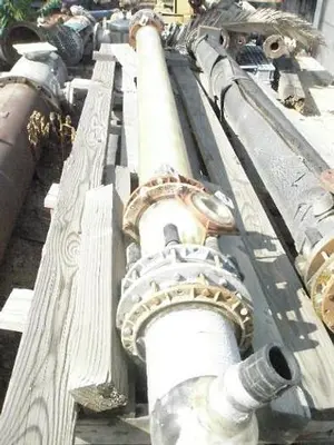 Heat Exchanger, Shell & Tube, 20 SF, Glass, 3/4" Tubes (4) #S735092