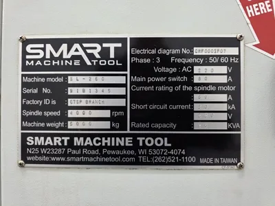 Used 2020 SMART SL-260 CNC Lathes Georgia US | The Equipment Hub #1482938