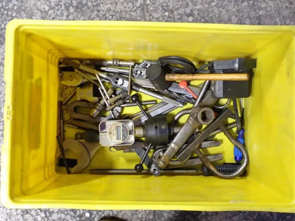 Files, Wrenches, Small Mallet. Various Toolings  Misc. Equipment